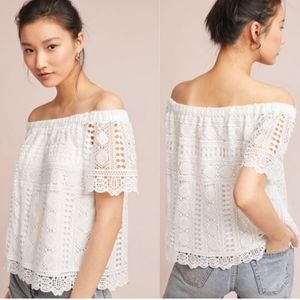 Anthropologie Sunday in Brooklyn Evie Lace Top